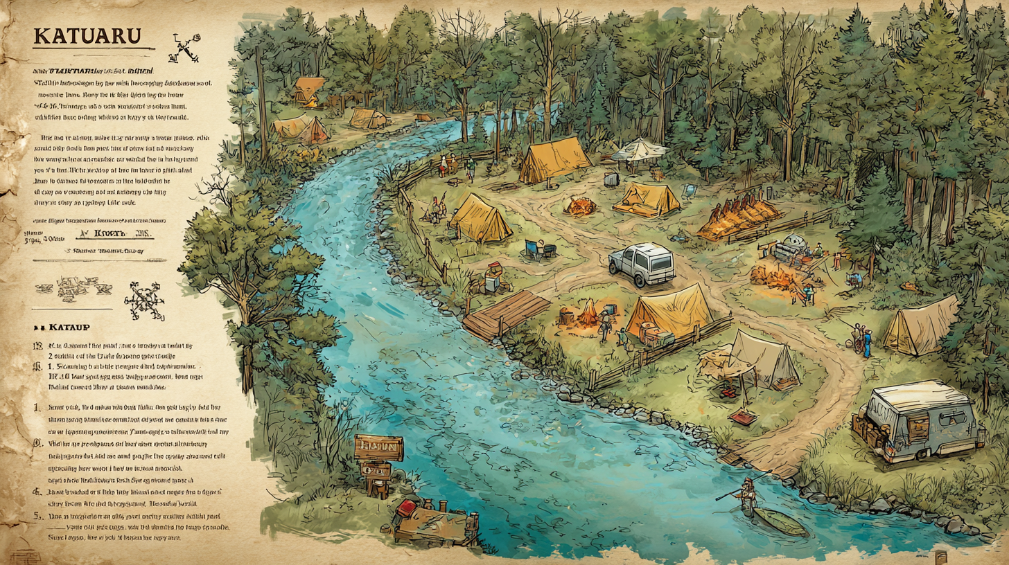 Katarau map background